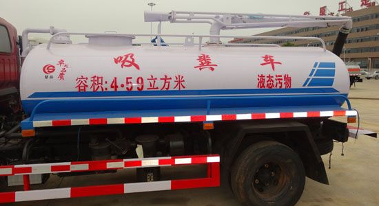 楚勝牌CSC5073GXEJ型江鈴吸糞車(chē)